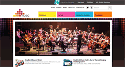 Desktop Screenshot of bradfordmusiconline.co.uk