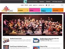 Tablet Screenshot of bradfordmusiconline.co.uk